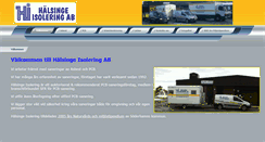 Desktop Screenshot of halsingeisolering.com