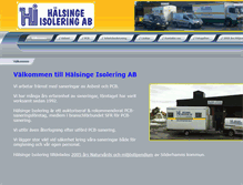 Tablet Screenshot of halsingeisolering.com